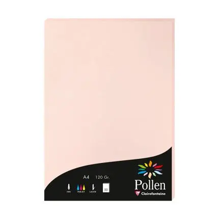 [4281C] Pollen, 50 Bladen, 120G, 210X297Mm - Opaline