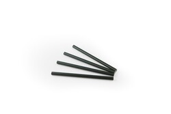 [S20606] Drinkrietje papier (FSC®) zwart ø 8 mm / 15cm zak à 200