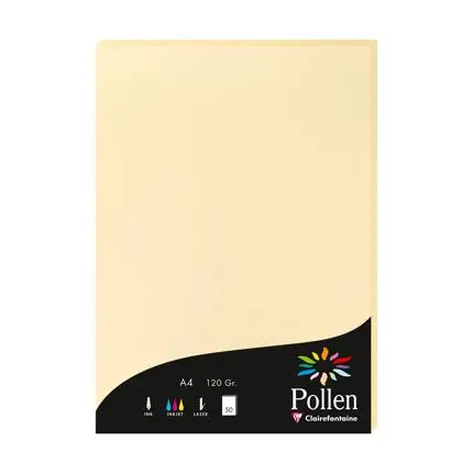 [4296c] Pollen, 50 Bladen, 120G, 210X297Mm - Gems