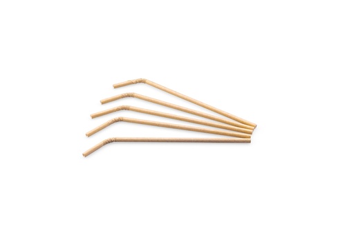 [S22620] Buigrietjes Papier (Fsc®) Kraft Ø 6 Mm / 24Cm Zak À 200