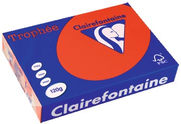 [E1227] A4 TROPHEE (120GR, KORAALROOD, 250)