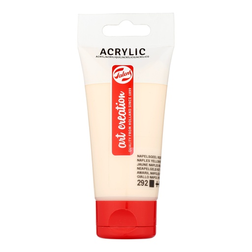 [3511292] Talens Art Creation Acrylverf Tube 75 Ml Napelsgeel Rood Licht 292