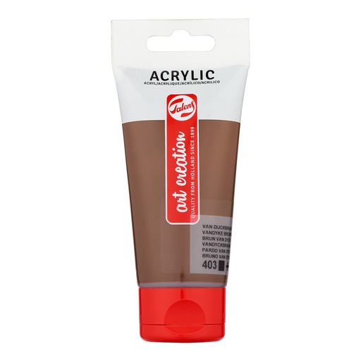 [3511403] Talens Art Creation Acrylverf Tube 75 Ml Van Dijckbruin 403