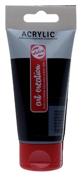 [3511701] Talens Art Creation Acrylverf Tube 75 Ml Ivoorzwart 701