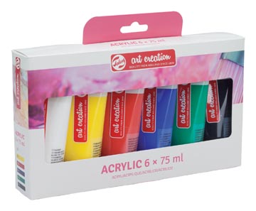 [3582806] ACRYLIC ARTCREATION (VERSCHILLENDE KLEUREN, 6X75ML)