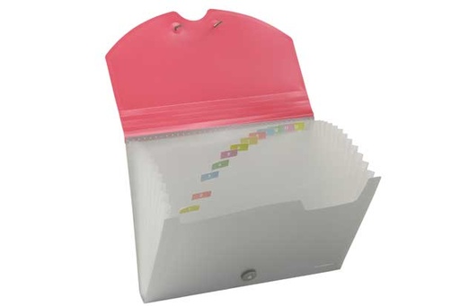 [EXPF33M12T] AKTETAS METAALKLEUR GEASSORTEERDE KLEUREN (12 VAKKEN)