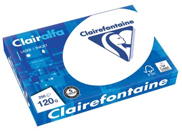 [E1952] Clairfontaine A4 (120Gr, Wit, 250)