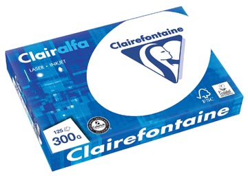 [1959C] Clairefontaine A4 (300Gr, Wit, 125)