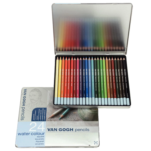 [97740024] Van Gogh Basisset Aquarelpotloden Met 24 Kleuren
