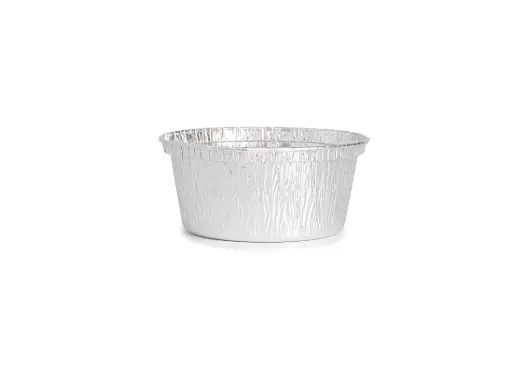 [SP02391] Schotel Alu Rond- C125G - 88X40mm - 135cc 100 Stuks