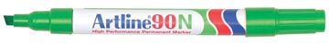 [90V] Artline 90 Schuine Punt (Groen)