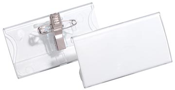 [D8121-19] DURABLE BADGE MET KLEM 25X