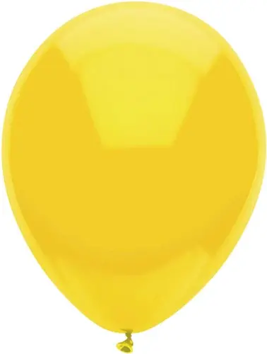 [H446705] Ballon Uni Geel (Ø30Cm, 100St)