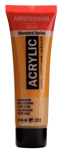[17042310] Standard Series acrylverf tube 20 ml Goudoker 231