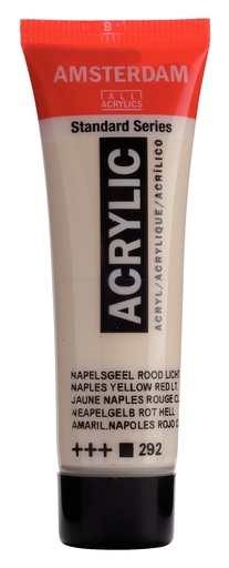 [17042920] Standard Series acrylverf tube 20 ml Napelsgeel Rood Licht 292