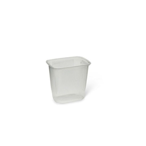 [A108R103] BAKJE TRANSPARANT PP (100,108X82X103MM 500CC, RECHT)