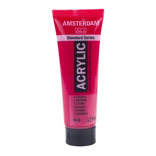 [17043180] Standard Series acrylverf tube 20 ml Karmijn 318