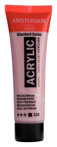 [17043300] Standard Series acrylverf tube 20 ml Perzischroze 330
