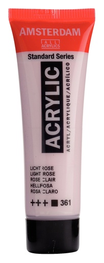 [17043610] Standard Series Acrylverf Tube 20 Ml Lichtroze 361