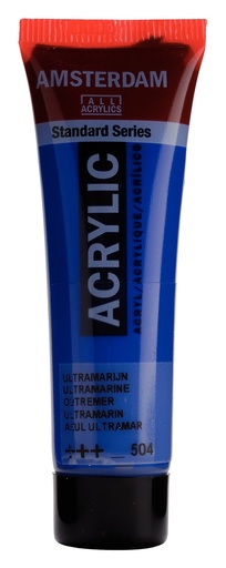 [17045040] Standard Series Acrylverf Tube 20 Ml Ultramarijn 504
