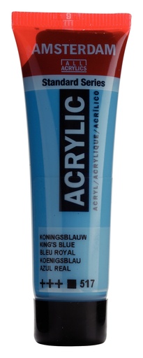 [17045170] Standard Series acrylverf tube 20 ml Koningsblauw 517