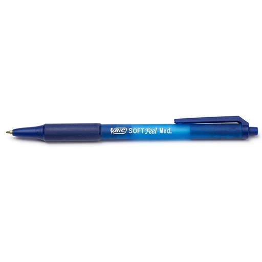 [SOFTB] Bic Soft Feel - Blauw - 1Mm