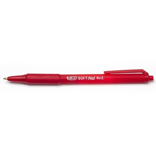 [SOFTR] Bic Soft Feel - Rood - 1mm
