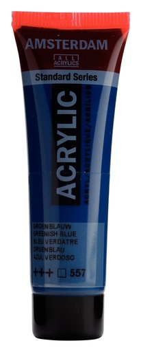 [17045570] Standard Series acrylverf tube 20 ml Groenblauw 557