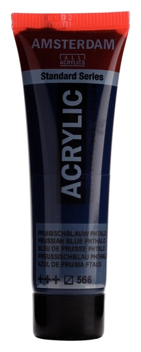 [17045660] Standard Series Acrylverf Tube 20 Ml Pruisischblauw (Phtalo) 566