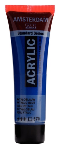 [17045700] Standard Series Acrylverf Tube 20 Ml Phtaloblauw 570