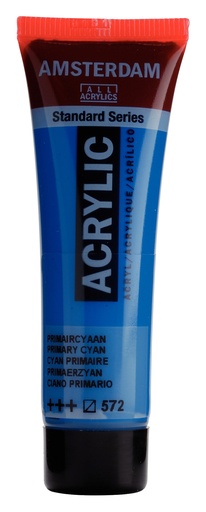 [17045720] Standard Series Acrylverf Tube 20 Ml Primaircyaan 572
