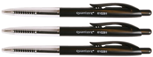 [610281] Balpen Quantore - Zwart