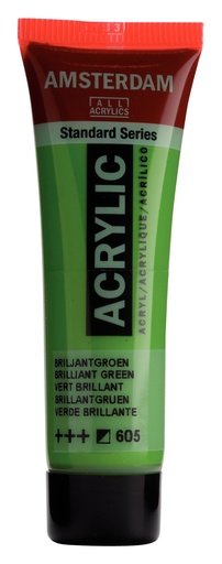 [17046050] Standard Series Acrylverf Tube 20 Ml Briljantgroen 605
