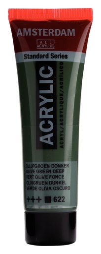 [17046220] Standard Series acrylverf tube 20 ml Olijfgroen Donker 622