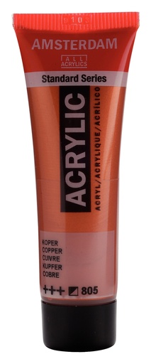 [17048050] Standard Series acrylverf tube 20 ml Koper 805