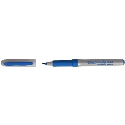 [829081] BIC PERMANENT MARKER GRIP CD (BLAUW)