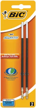 [BATLANTB] BLISTER 2 VULLINGEN ATLANTIS BIC (BLAUW)