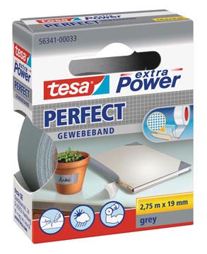[56341G] Blister Textieltape (Grijs)