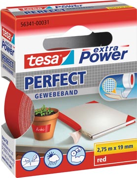 [56341R] Blister Textieltape (Rood)