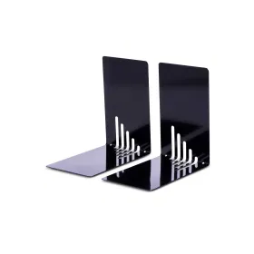 [3501090] 2X Boekensteun (80X140Mm, Zwart)