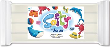 [87500D] Boetseerpasta Softy 500Gr Darwi (Wit)