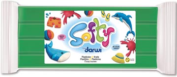 [87600D] Boetseerpasta Softy 500Gr Darwi (Groen)