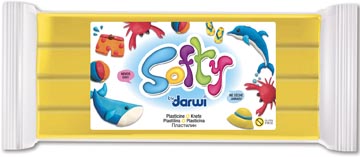 [87700D] Boetseerpasta Softy 500Gr Darwi (Geel)