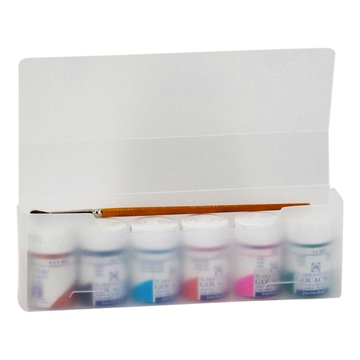 [109409] BOX PP PLAKKAATVERF (TRANSPARANT WIT)