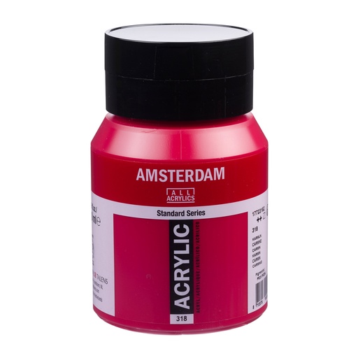 [17723182] Standard Series acrylverf pot 500 ml Karmijn 318