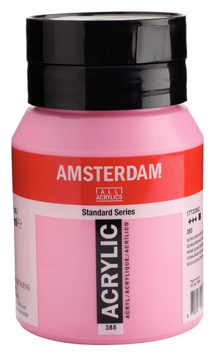 [1772385] Standard Series acrylverf pot 500 ml Quinacridoneroze Licht 385