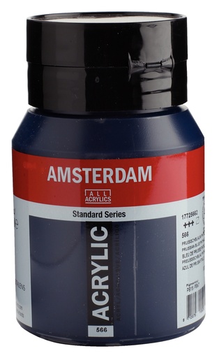 [1772566] Standard Series acrylverf pot 500 ml Pruisischblauw (Phtalo) 566