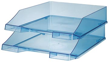 [1026X26] BRIEVENBAKJE C4 HAN (BLAUW TRANSPARANT)