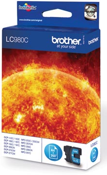 [LC980C] BROTHER LC980 (CYAAN)