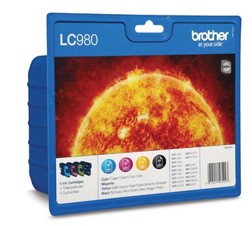 [LC980VALBP] Brother Lc980 (Value Pack)